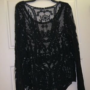 Mesh Lace Shirt